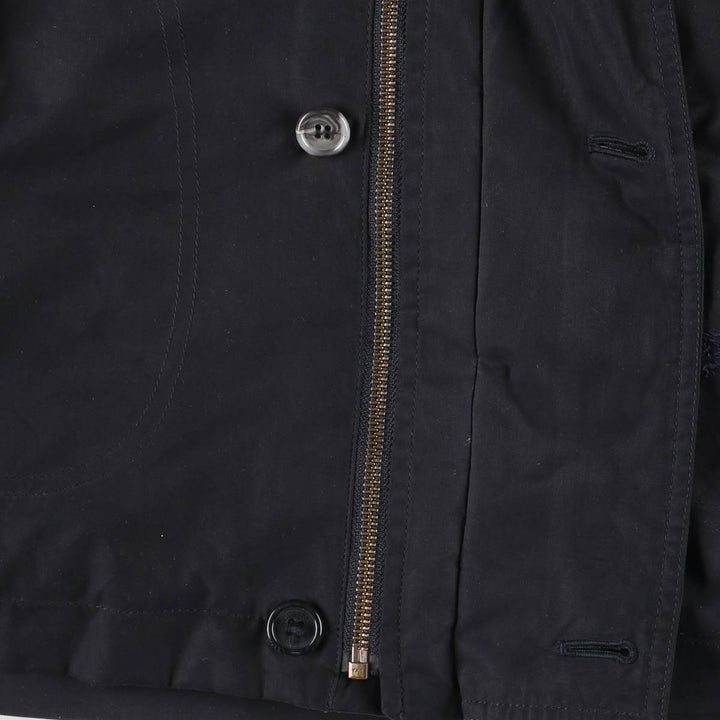Burberry's nylon jacket, men's size XL (approx.) polyamide black type Vintage Second Hand