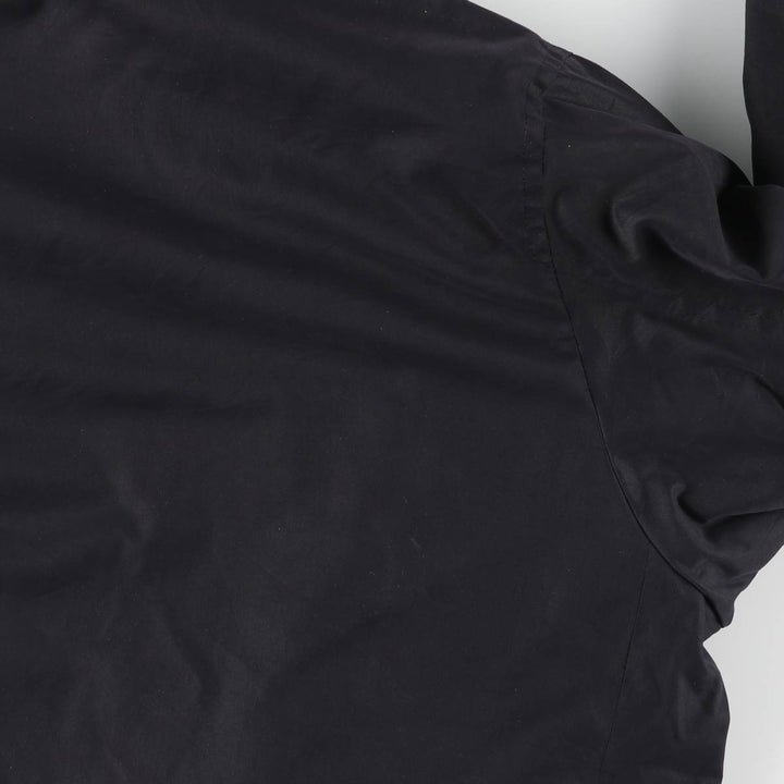 Burberry's nylon jacket, men's size XL (approx.) polyamide black type Vintage Second Hand