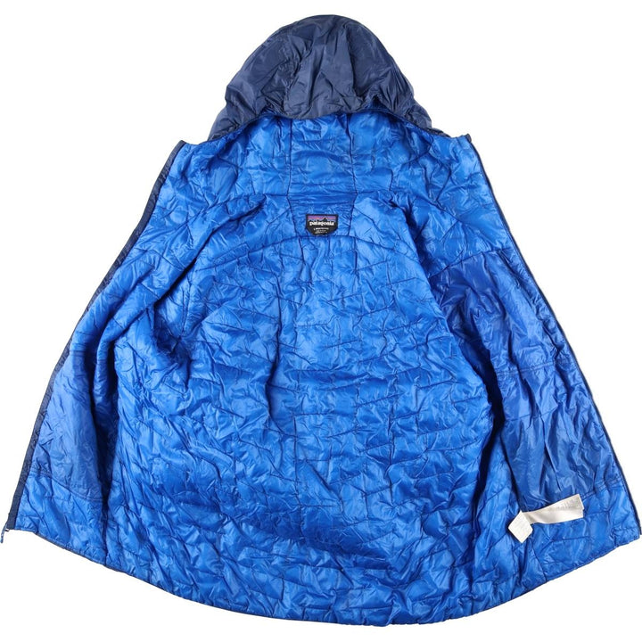 Patagonia 85300FA21 Insulated Puffer Jacket, Men's Size L (approx.) Nylon navy blue type Vintage Second Hand