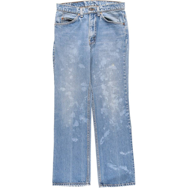 Levi's 517 Bootcut Denim Pants, Men's, Size W30 unclear Blue type light blue Vintage Second Hand