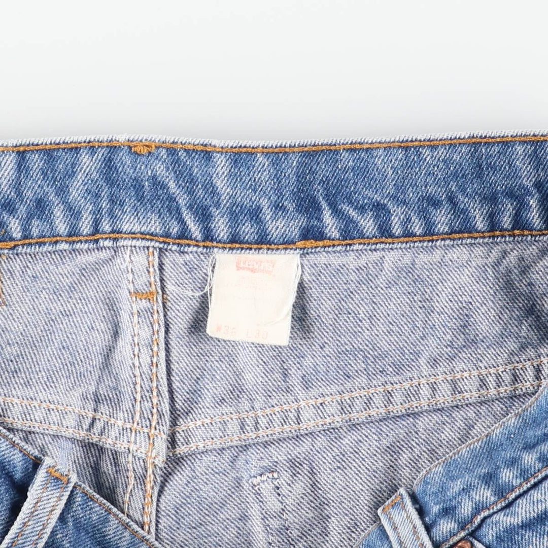 Levi's 517 Bootcut Denim Pants for Men, W35 cotton blue type Vintage Second Hand