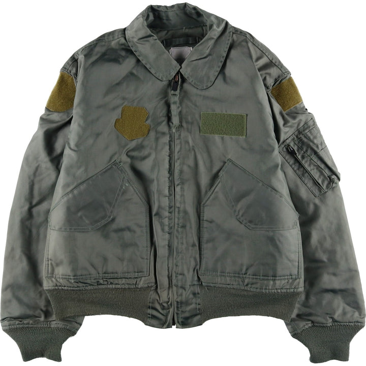 90's US military actual product CWU-45 Aromatic polyamide Khaki type Vintage Second Hand