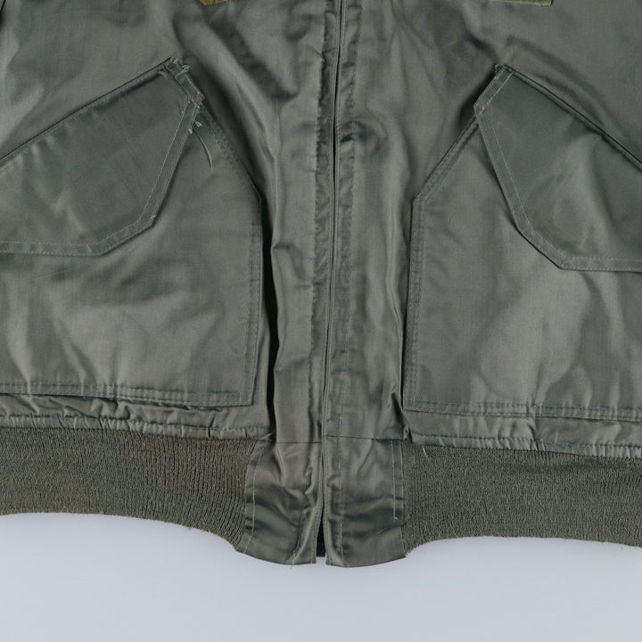 90's US military actual product CWU-45 Aromatic polyamide Khaki type Vintage Second Hand