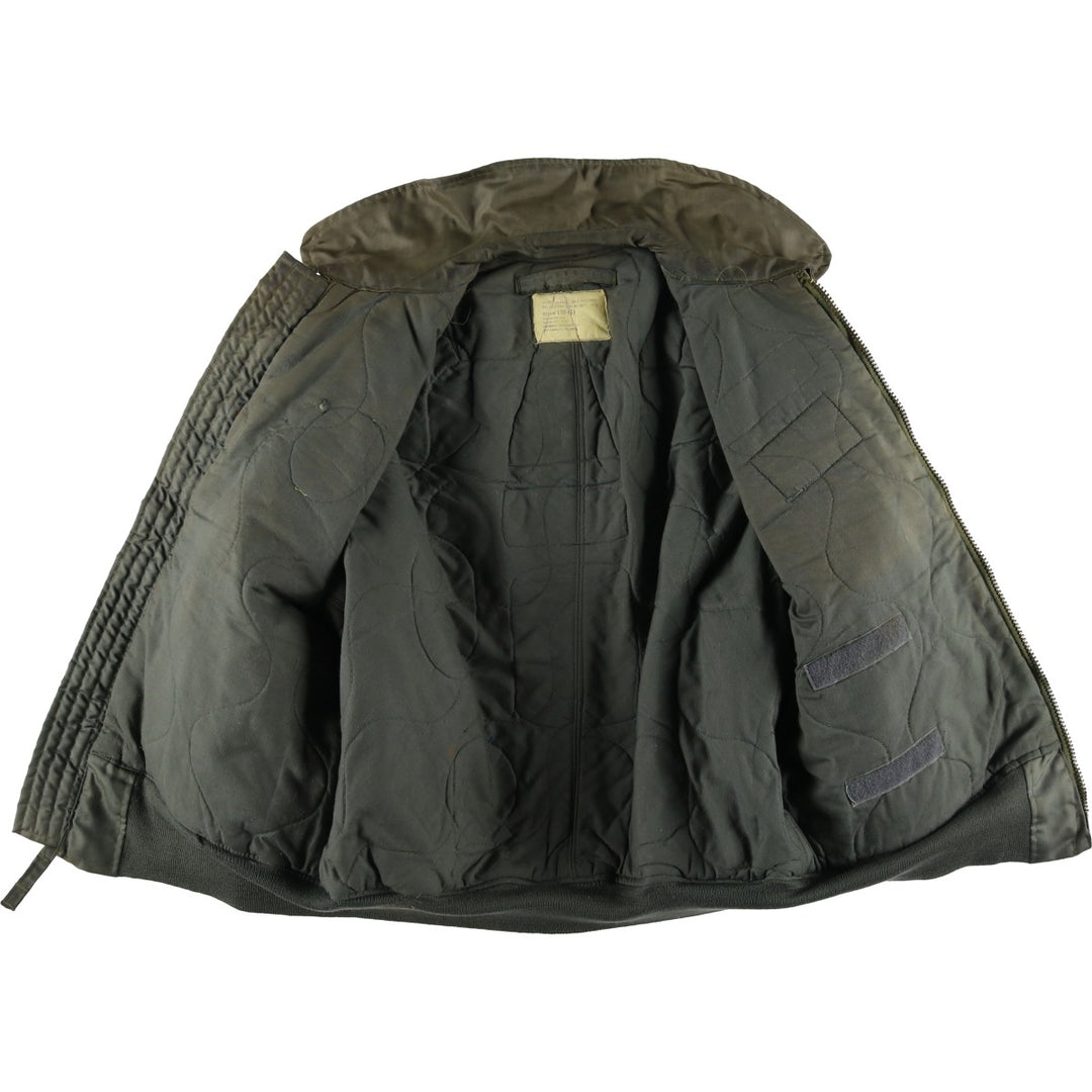 70's US military actual product CWU-45 Aromatic polyamide Khaki type Vintage Second Hand