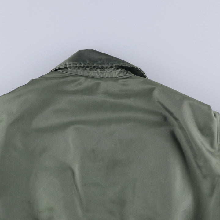 Civilian-made 2000'S Alpha Industries military flight jacket, men's size XXL equivalent. Aramid Khaki type Vintage Second Hand
