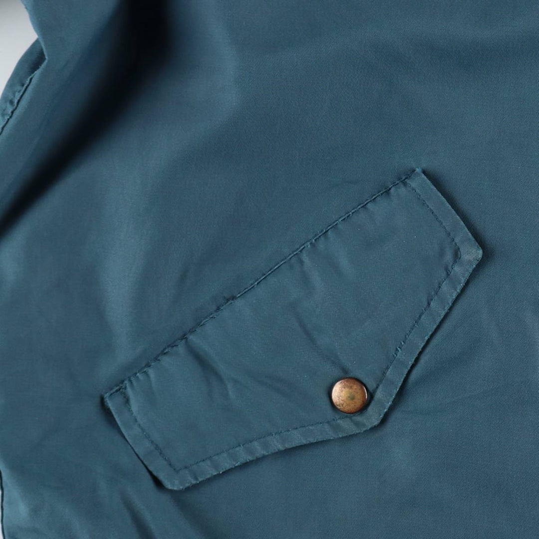 Canadian Army RCAF Military Flight Jacket 6740, Men's Size L (approx.) unclear navy blue type Vintage Second Hand