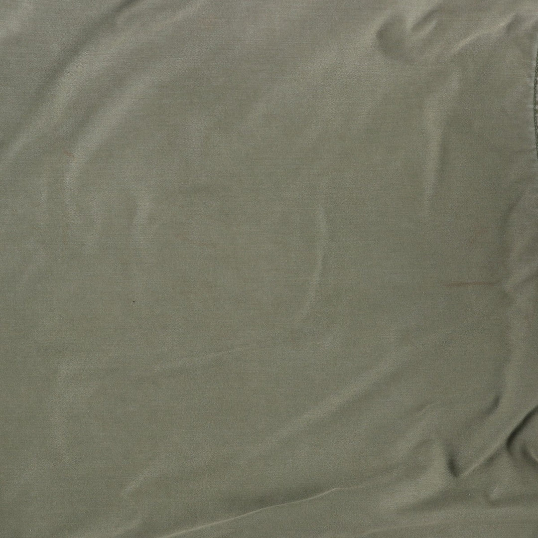 Genuine US military A-2 military deck jacket, large size (46-48), equivalent to men's size L, vintage. Nylon Khaki type Vintage Second Hand