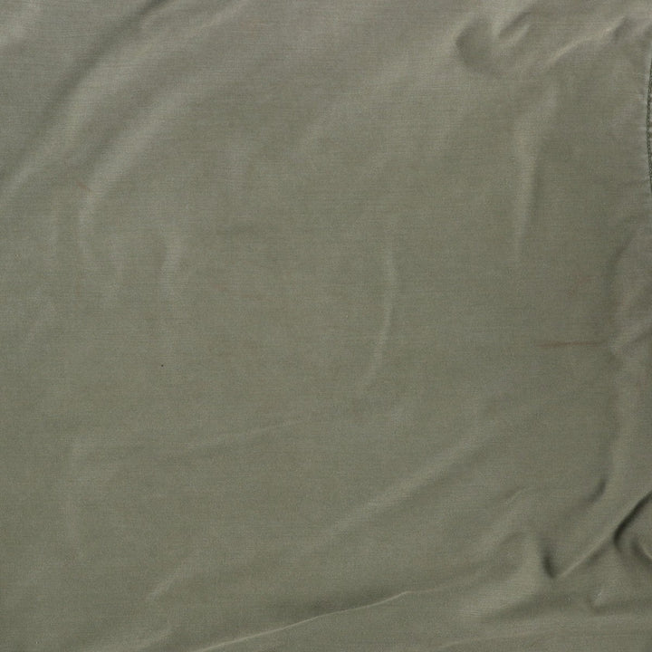 Genuine US military A-2 military deck jacket, large size (46-48), equivalent to men's size L, vintage. Nylon Khaki type Vintage Second Hand