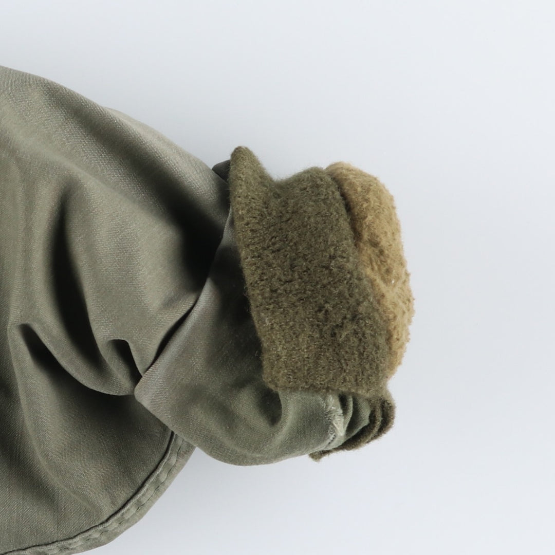 Genuine US military A-2 military deck jacket, large size (46-48), equivalent to men's size L, vintage. Nylon Khaki type Vintage Second Hand