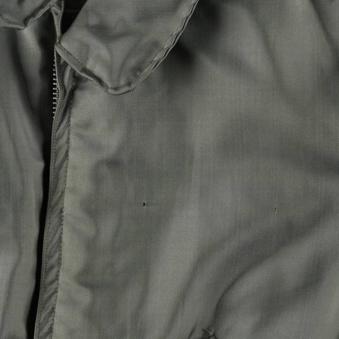 Authentic US military issue, 1970'S military flight jacket, CWU-45P, made in USA, large size (equivalent to men's L). polyamide Silver type Vintage Second Hand