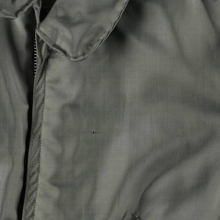 Authentic US military issue, 1970'S military flight jacket, CWU-45P, made in USA, large size (equivalent to men's L). polyamide Silver type Vintage Second Hand