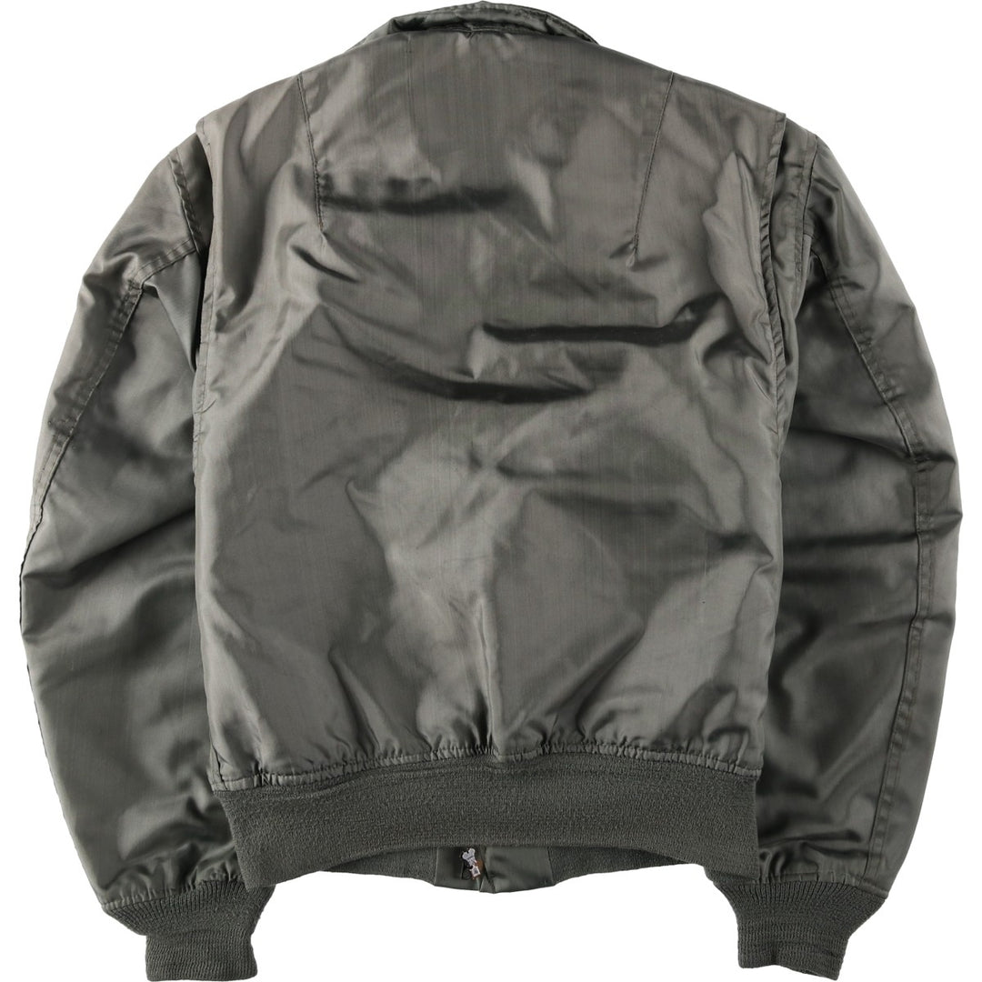 Discounted item with minor defects: 1980'S US military issue CWU-36 jacket. unclear Khaki type Vintage Second Hand
