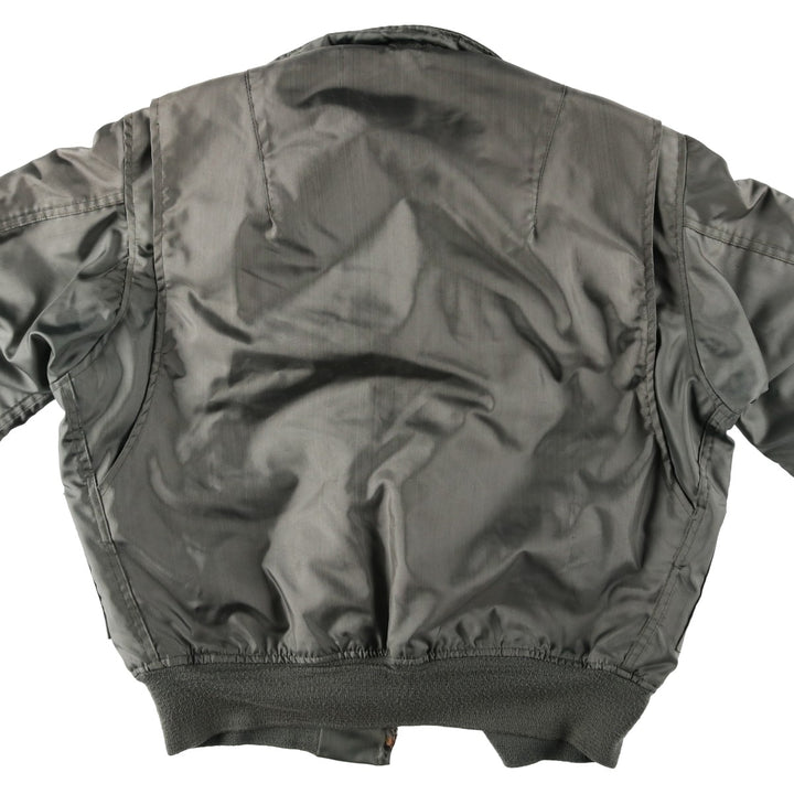 Discounted item with minor defects: 1980'S US military issue CWU-36 jacket. unclear Khaki type Vintage Second Hand
