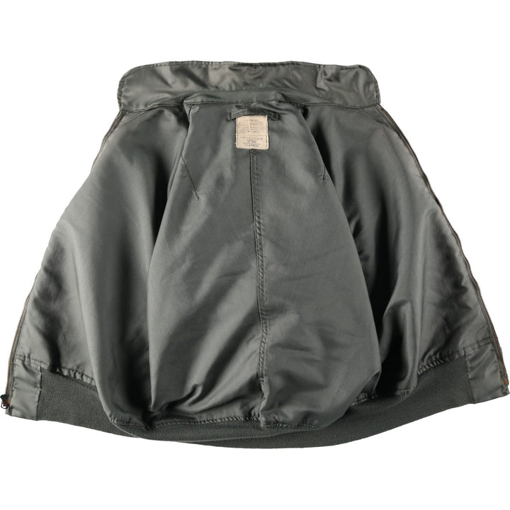 Discounted item with minor defects: 1980'S US military issue CWU-36 jacket. unclear Khaki type Vintage Second Hand
