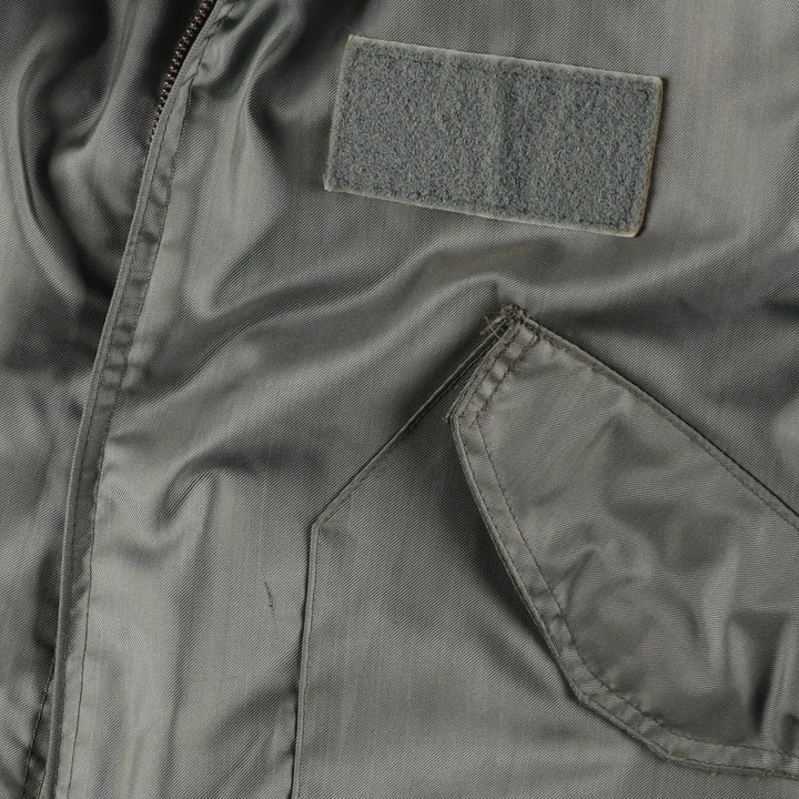 Discounted item with minor defects: 1980'S US military issue CWU-36 jacket. unclear Khaki type Vintage Second Hand