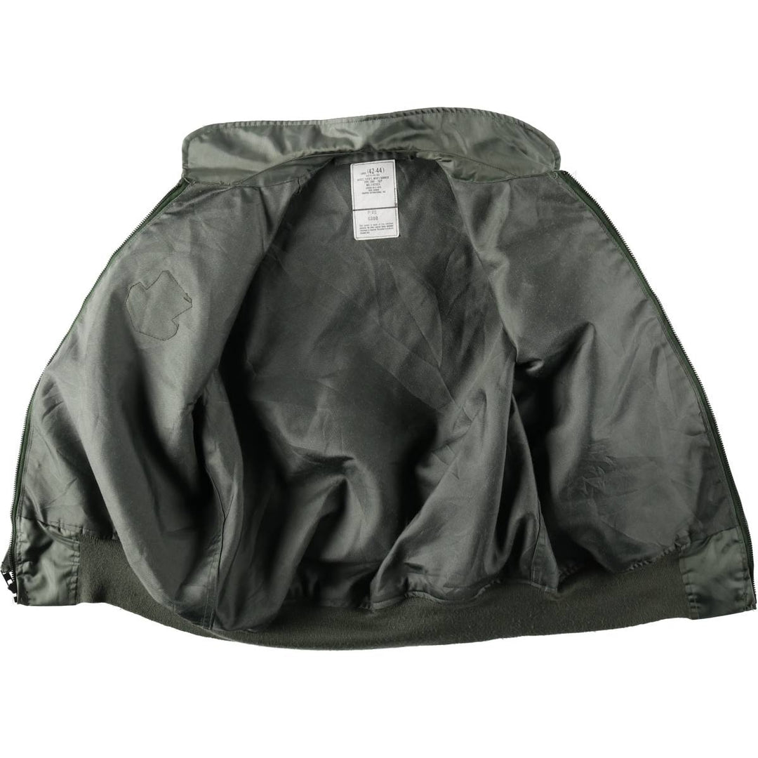 Authentic US military issue, 2000'S military flight jacket CWU-36 Aramid Khaki type Vintage Second Hand