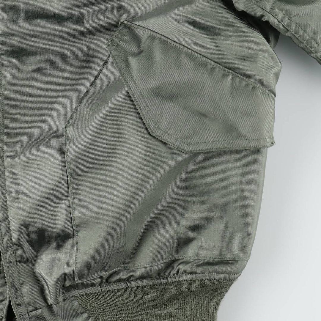 Authentic US military issue, 2000'S military flight jacket CWU-36 Aramid Khaki type Vintage Second Hand