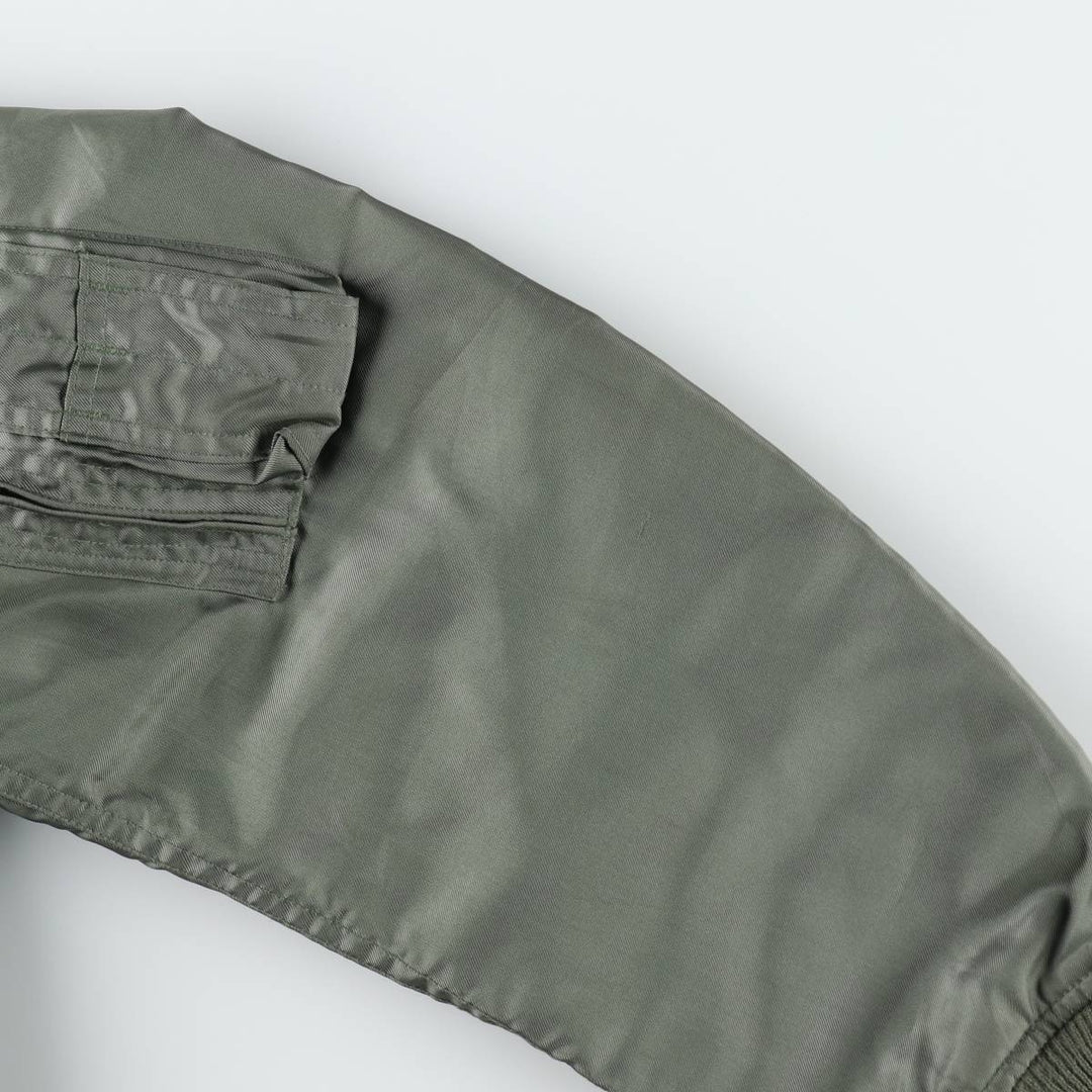 Authentic US military issue, 2000'S military flight jacket CWU-36 Aramid Khaki type Vintage Second Hand