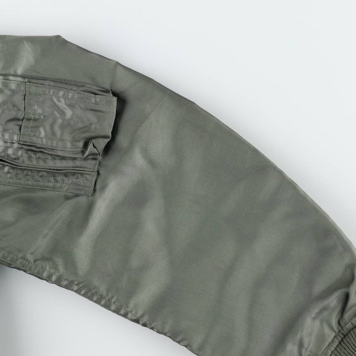 Authentic US military issue, 2000'S military flight jacket CWU-36 Aramid Khaki type Vintage Second Hand