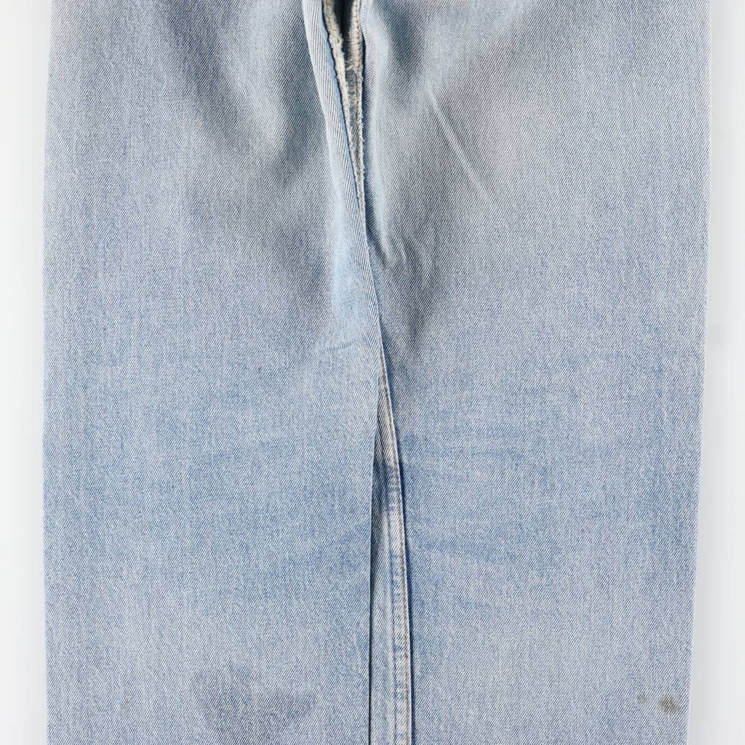 Levi's 501 Straight Denim Pants, Made in USA, Women's Size L (equivalent to W30), Vintage. cotton Blue type light blue Vintage Second Hand