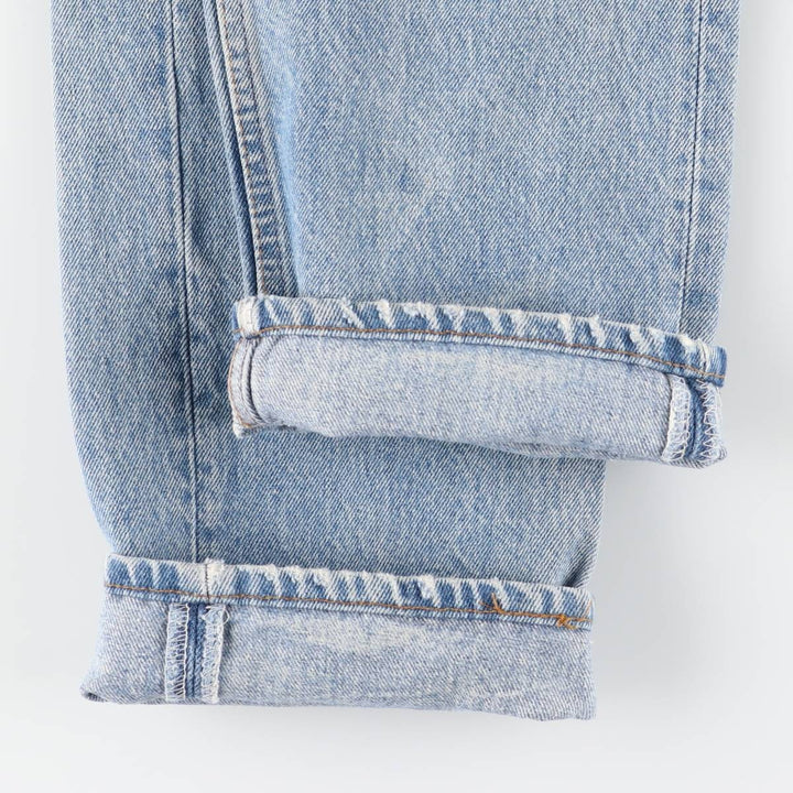 Levi's 501 Straight Denim Pants, Made in USA, Women's Size L (equivalent to W30), Vintage. cotton Blue type light blue Vintage Second Hand