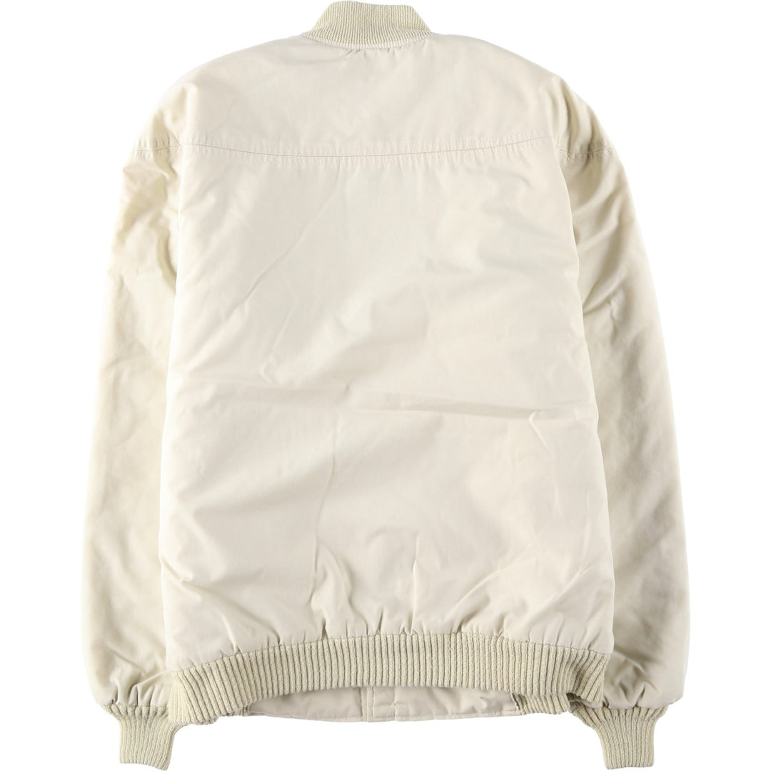 70s-80'S Catalina Varsity Padded Derby Jacket Cup Shoulder Jacket Made in USA Men's XXL Equivalent Vintage unclear ivory Vintage Second Hand