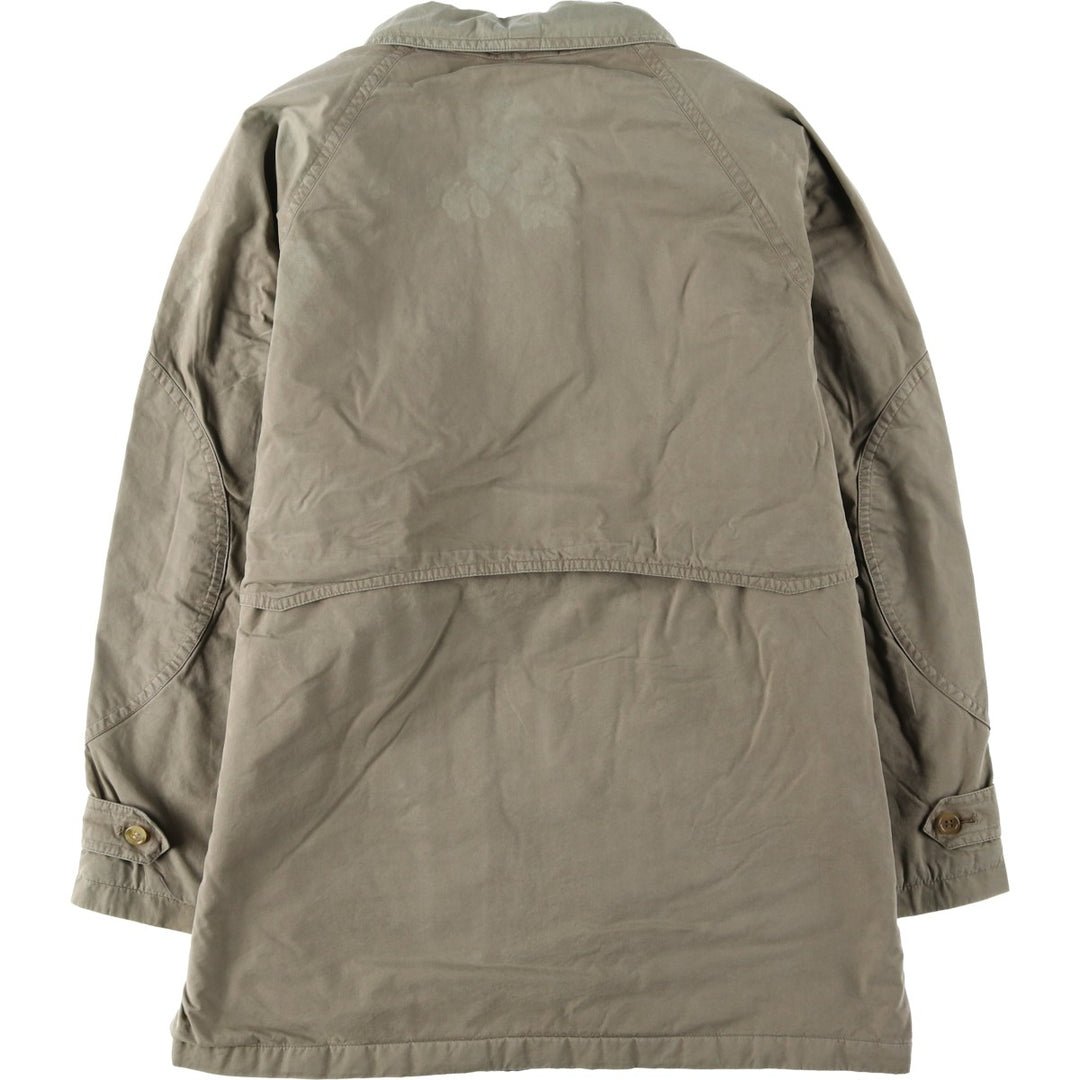 Burberry's 100% Cotton Jacket, Made in England, Men's Size XL (approx.) cotton Khaki type Vintage Second Hand