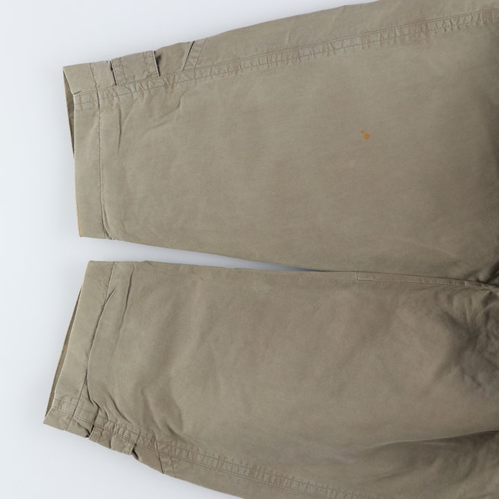 Burberry's 100% Cotton Jacket, Made in England, Men's Size XL (approx.) cotton Khaki type Vintage Second Hand