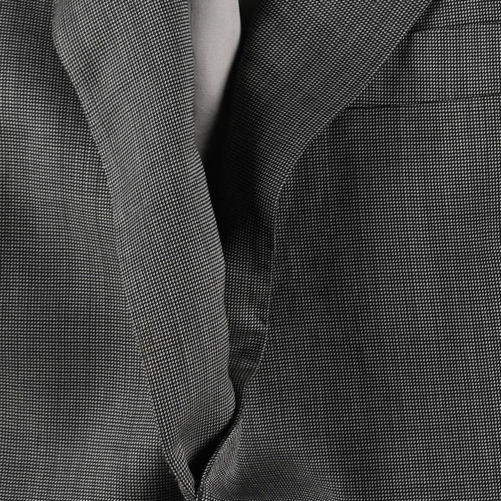 Burberry's London wool tailored jacket, men's size L (approx.) wool gray type Vintage Second Hand