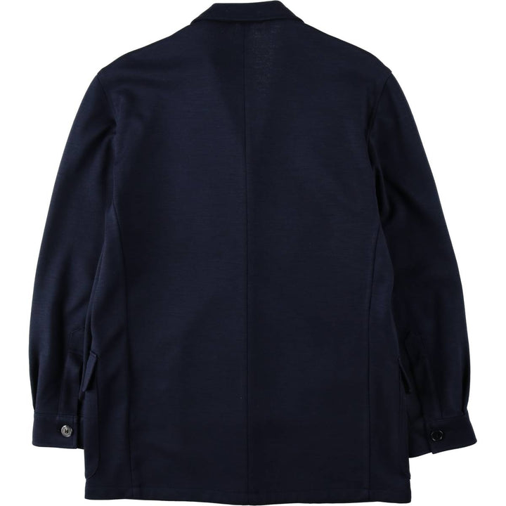 Burberry's London Easy Jacket, Tailored Jacket, Made in Spain, Men's Size S (approx.) wool navy blue type Vintage Second Hand