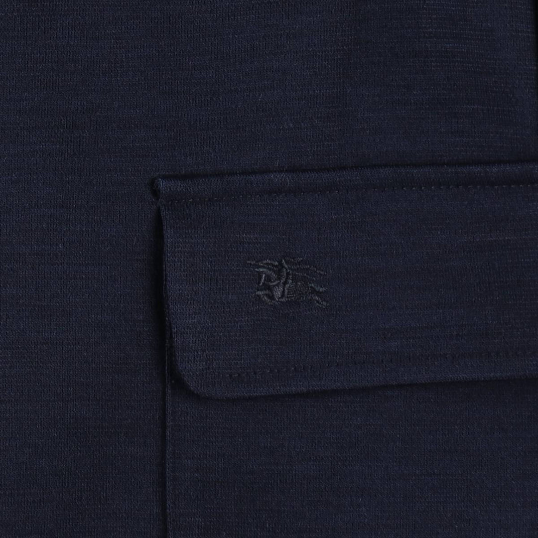 Burberry's London Easy Jacket, Tailored Jacket, Made in Spain, Men's Size S (approx.) wool navy blue type Vintage Second Hand