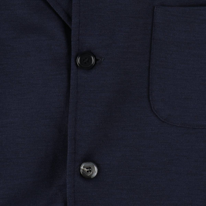 Burberry's London Easy Jacket, Tailored Jacket, Made in Spain, Men's Size S (approx.) wool navy blue type Vintage Second Hand