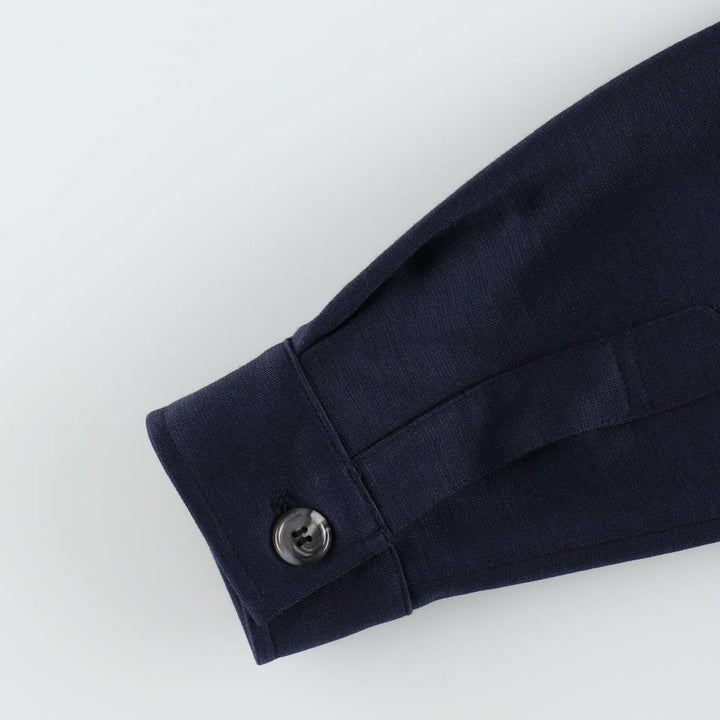 Burberry's London Easy Jacket, Tailored Jacket, Made in Spain, Men's Size S (approx.) wool navy blue type Vintage Second Hand