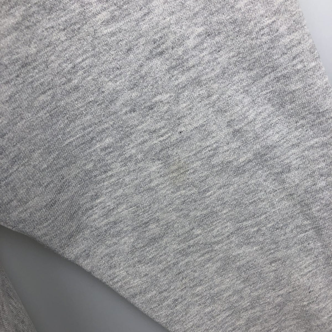 80'S Champion Reverse Weave Tricolor Tag Triple Print College Sweatshirt (Men's XXL equivalent) cotton gray type Vintage Second Hand