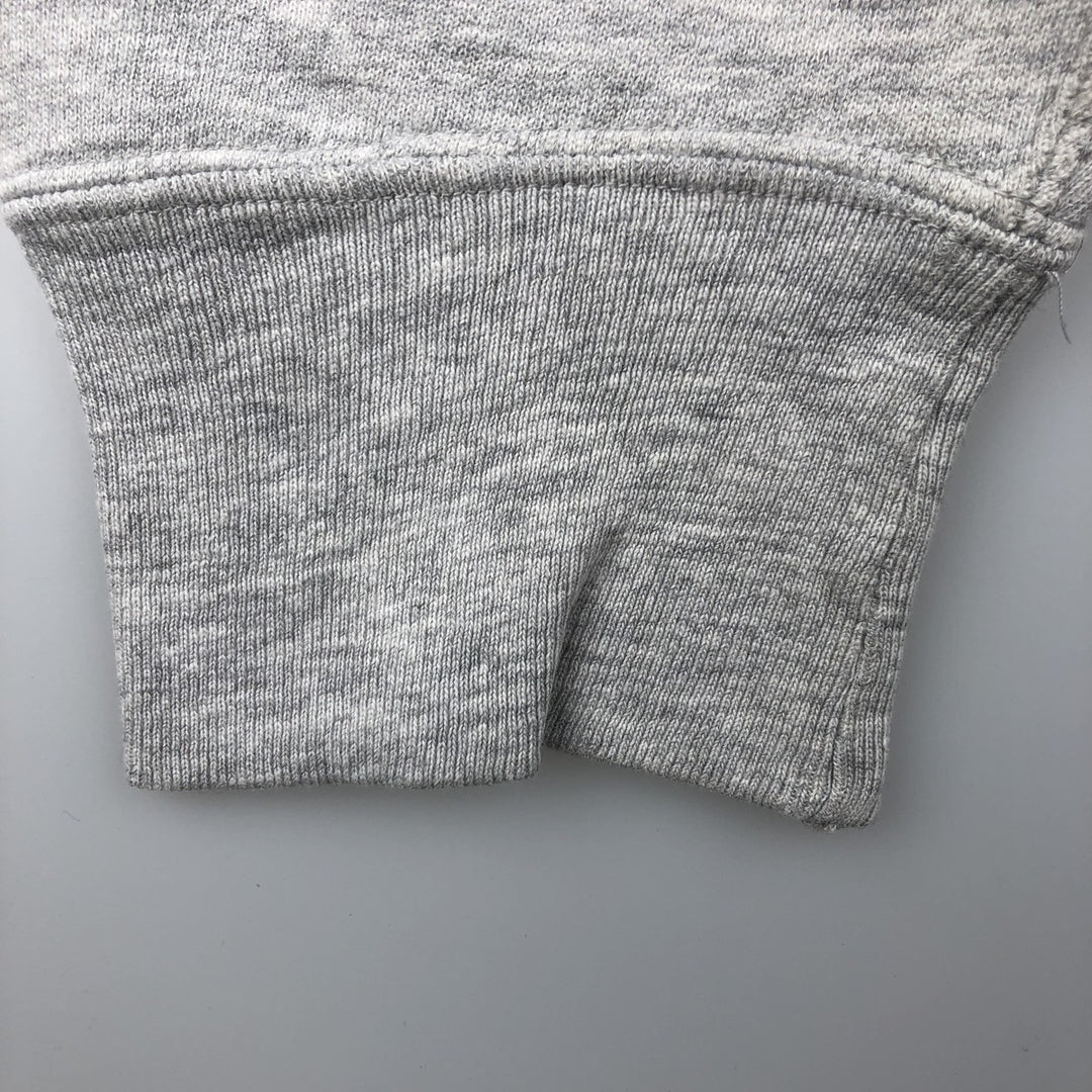 80'S Champion Reverse Weave Tricolor Tag Triple Print College Sweatshirt (Men's XXL equivalent) cotton gray type Vintage Second Hand