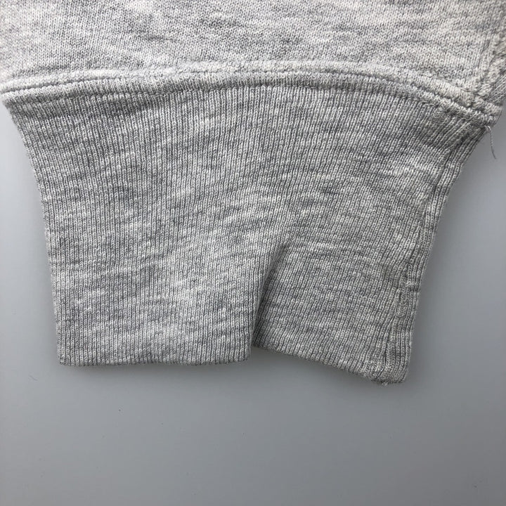 80'S Champion Reverse Weave Tricolor Tag Triple Print College Sweatshirt (Men's XXL equivalent) cotton gray type Vintage Second Hand