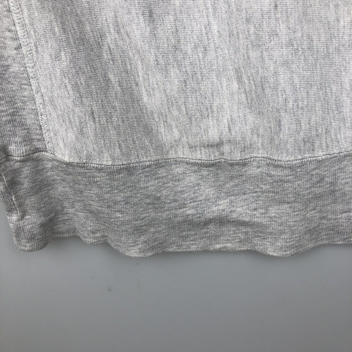 80'S Champion Reverse Weave Tricolor Tag Triple Print College Sweatshirt (Men's XXL equivalent) cotton gray type Vintage Second Hand
