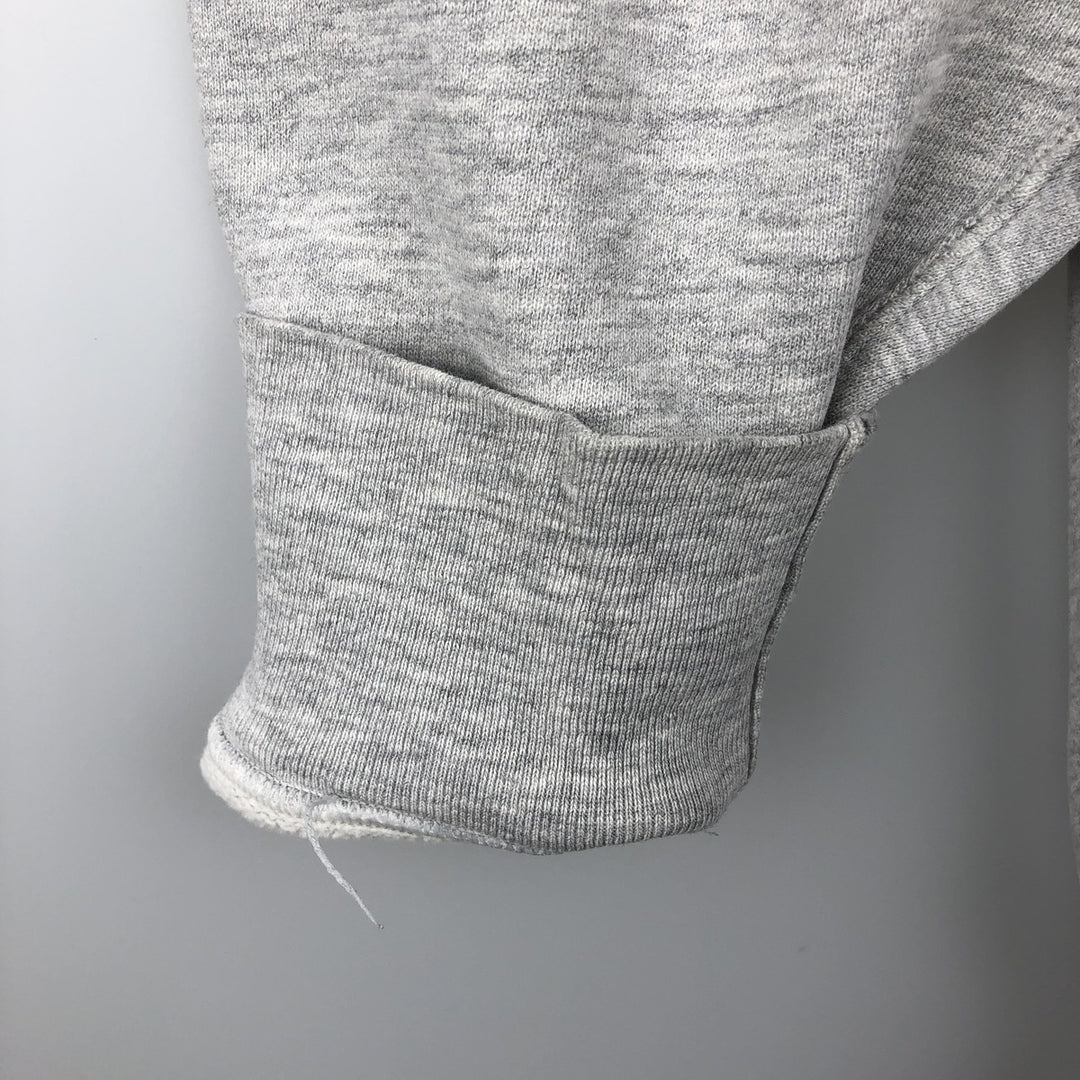 80'S Champion Reverse Weave Tricolor Tag Triple Print College Sweatshirt (Men's XXL equivalent) cotton gray type Vintage Second Hand