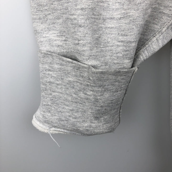 80'S Champion Reverse Weave Tricolor Tag Triple Print College Sweatshirt (Men's XXL equivalent) cotton gray type Vintage Second Hand
