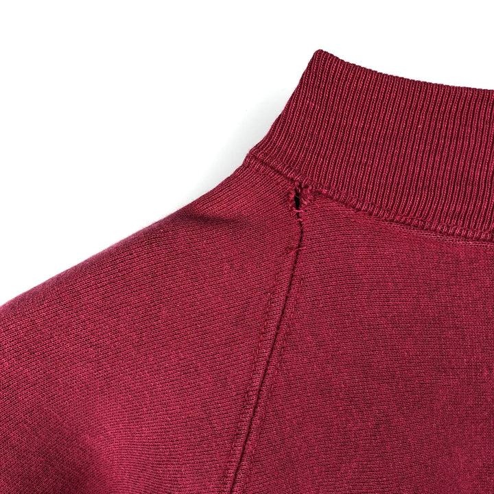 90'S Champion Reverse Weave One Point Logo Sweatshirt Trainer Made in USA Men's M Vintage cotton Red type red-purple Vintage Second Hand