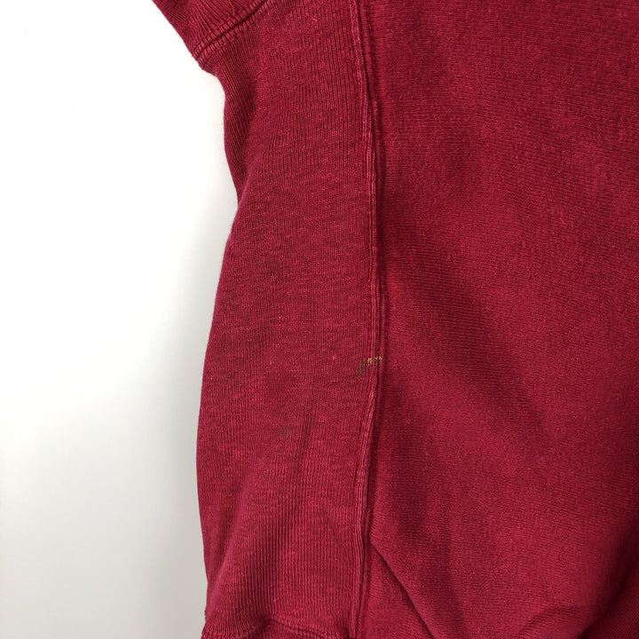 90'S Champion Reverse Weave One Point Logo Sweatshirt Trainer Made in USA Men's M Vintage cotton Red type red-purple Vintage Second Hand