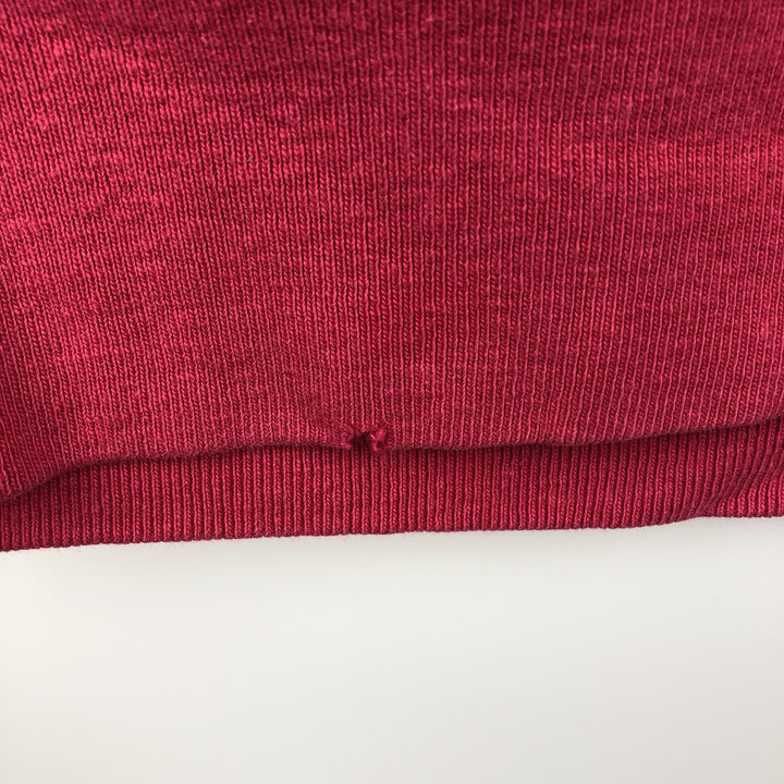 90'S Champion Reverse Weave One Point Logo Sweatshirt Trainer Made in USA Men's M Vintage cotton Red type red-purple Vintage Second Hand