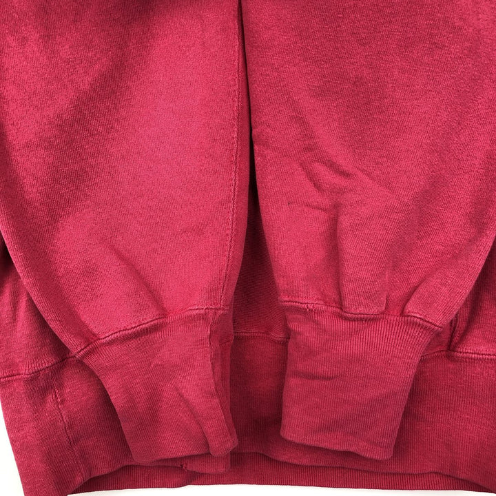 90'S Champion Reverse Weave One Point Logo Sweatshirt Trainer Made in USA Men's M Vintage cotton Red type red-purple Vintage Second Hand