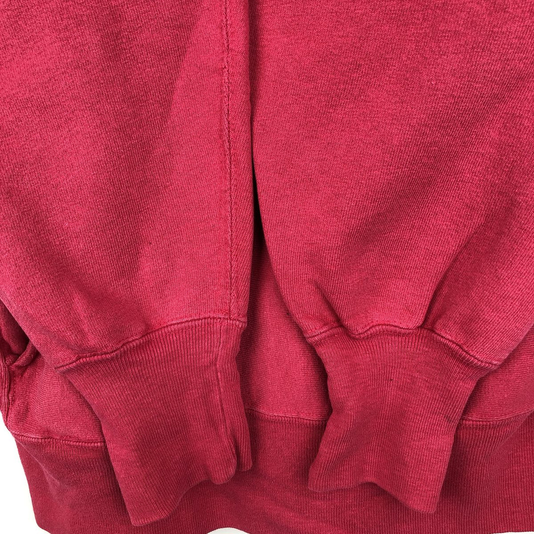 90'S Champion Reverse Weave One Point Logo Sweatshirt Trainer Made in USA Men's M Vintage cotton Red type red-purple Vintage Second Hand