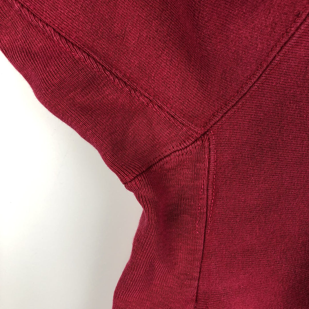 90'S Champion Reverse Weave One Point Logo Sweatshirt Trainer Made in USA Men's M Vintage cotton Red type red-purple Vintage Second Hand