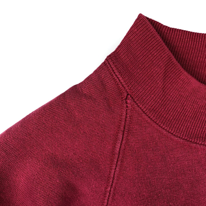 90'S Champion Reverse Weave One Point Logo Sweatshirt Trainer Made in USA Men's M Vintage cotton Red type red-purple Vintage Second Hand