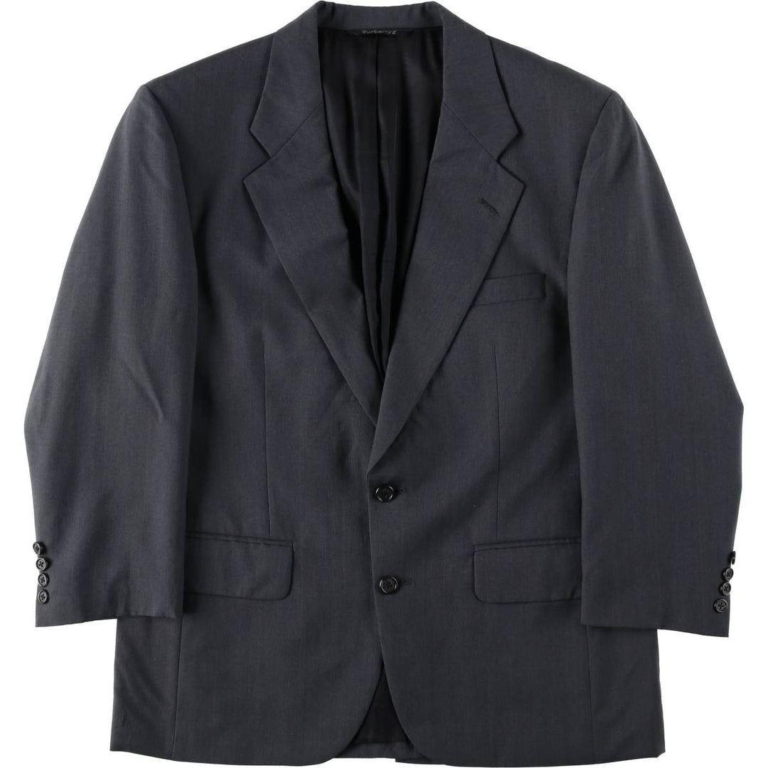 Burberry's wool tailored jacket, made in the USA, men's size M. wool gray type Vintage Second Hand