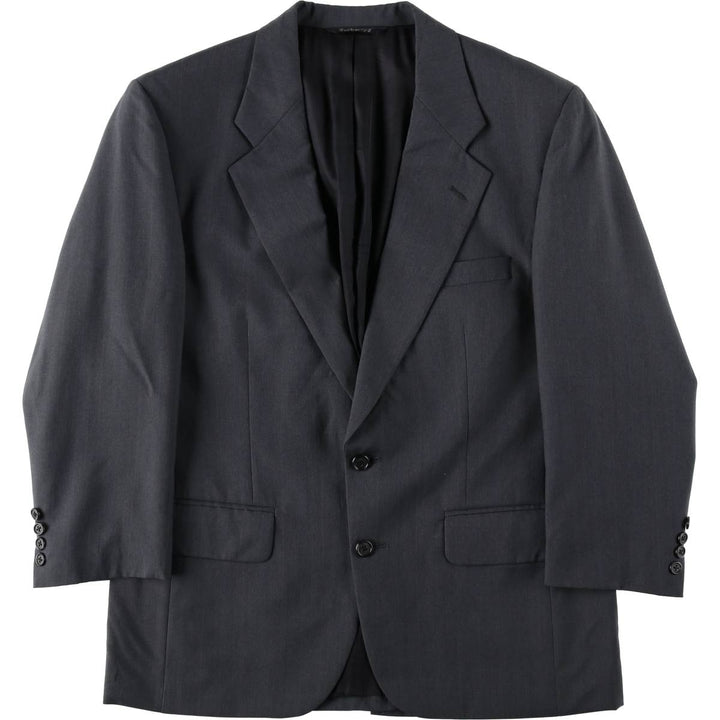 Burberry's wool tailored jacket, made in the USA, men's size M. wool gray type Vintage Second Hand