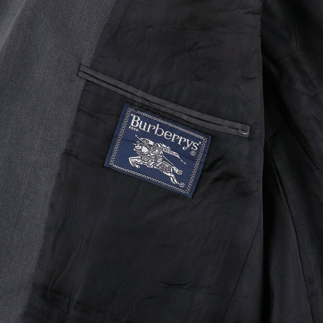 Burberry's wool tailored jacket, made in the USA, men's size M. wool gray type Vintage Second Hand