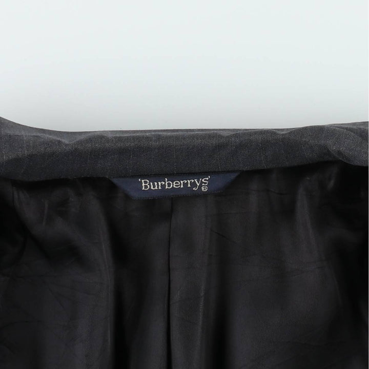 Burberry's wool tailored jacket, made in the USA, men's size M. wool gray type Vintage Second Hand